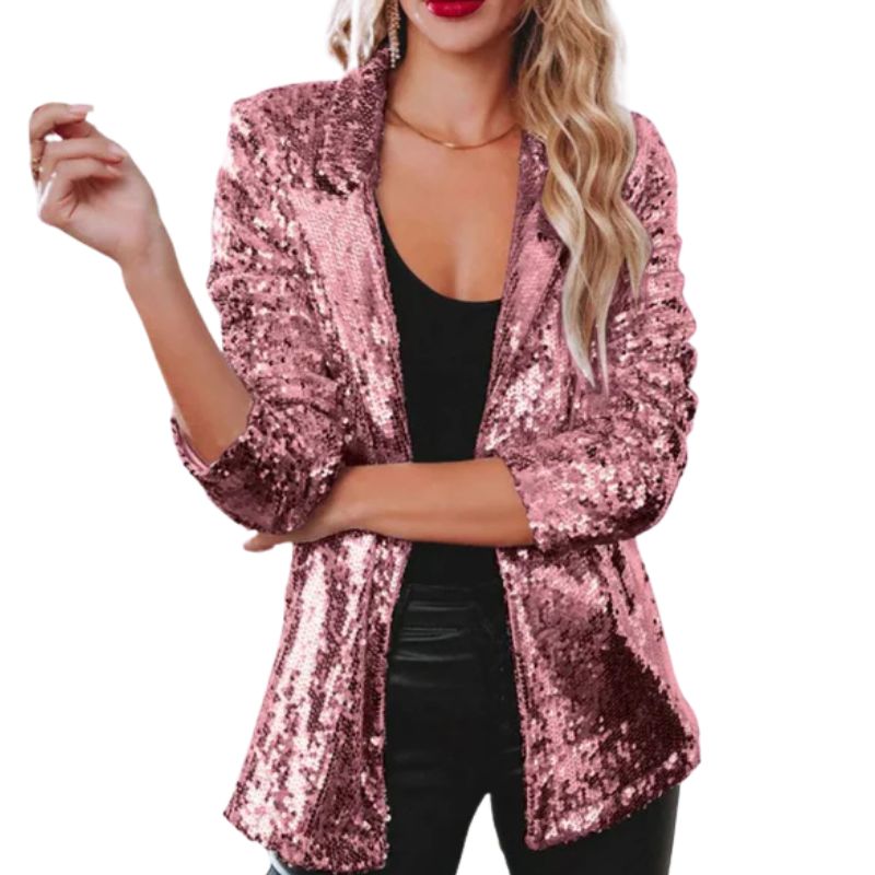 Olivia - Glamorous sequin blazer for a radiant evening outfit