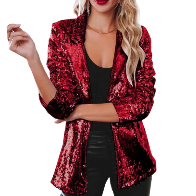 Olivia - Glamorous sequin blazer for a radiant evening outfit