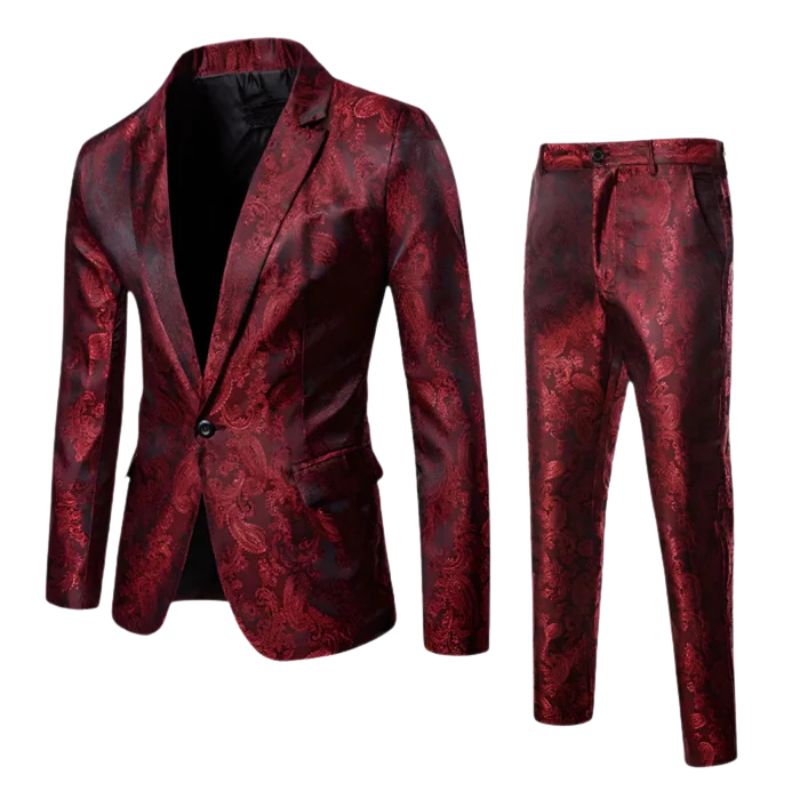 Colter - Stylish 2-piece men's floral print set