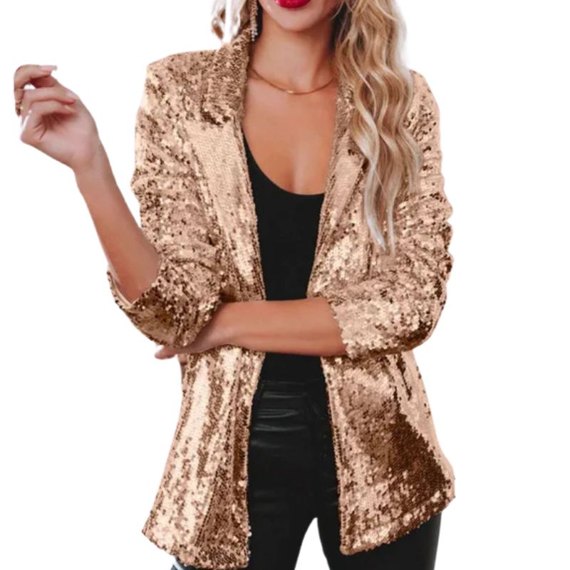 Olivia - Glamorous sequin blazer for a radiant evening outfit