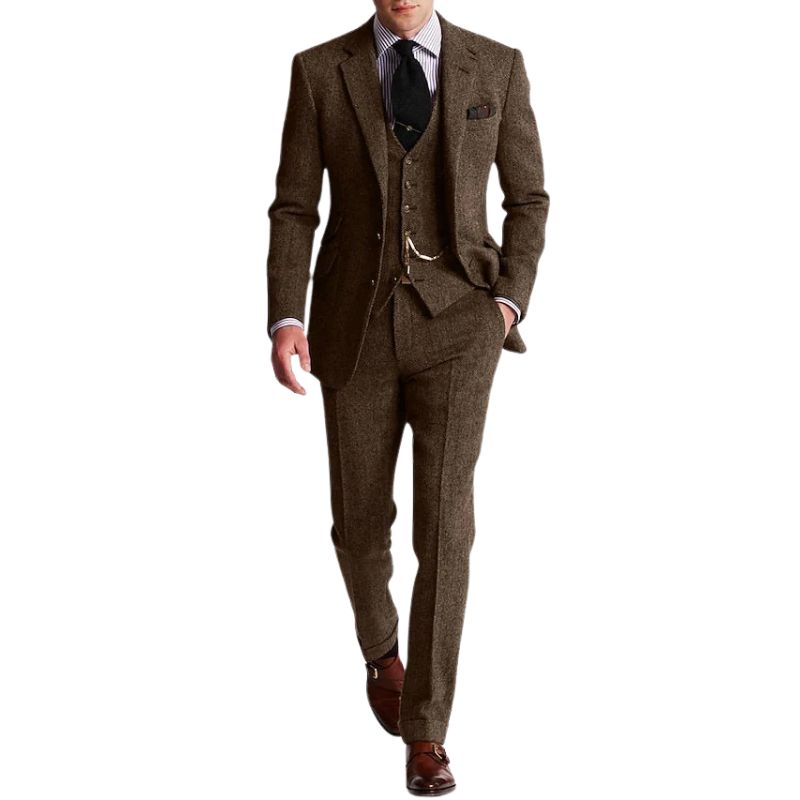 Ricardo - Men's vintage retro 3-piece suit for a stylish look