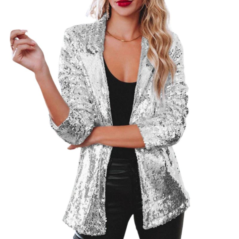 Olivia - Glamorous sequin blazer for a radiant evening outfit