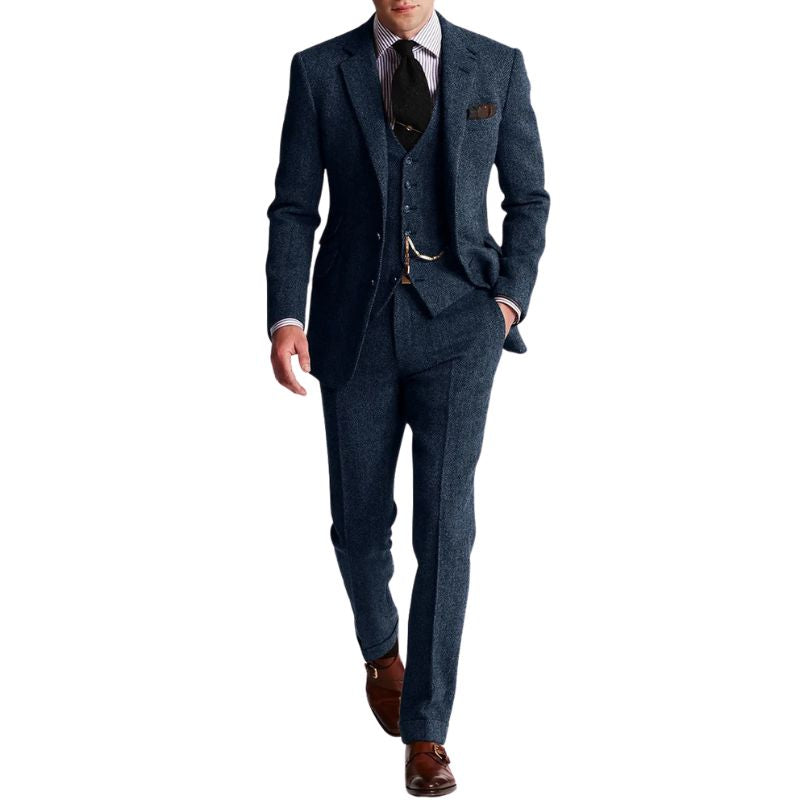 Ricardo - Men's vintage retro 3-piece suit for a stylish look