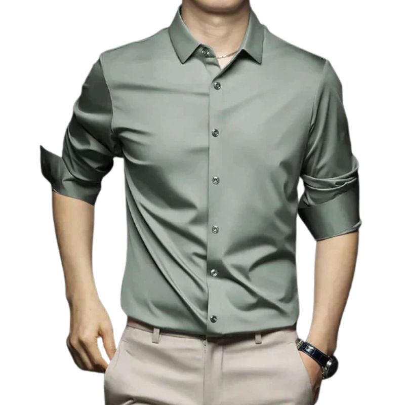 Classic wrinkle-free men's shirt