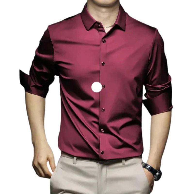 Classic wrinkle-free men's shirt