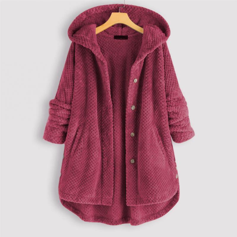 Amaya - Stylish hooded fleece jacket