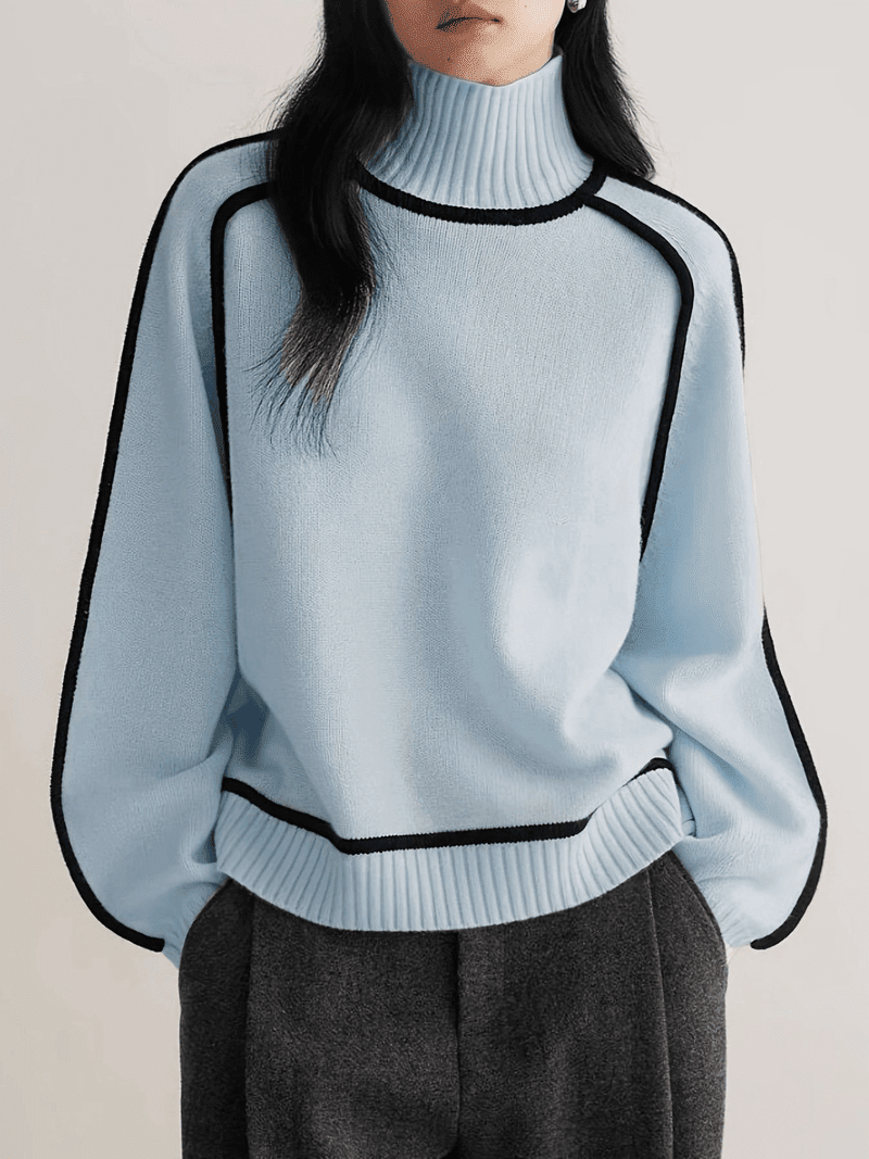 Emilie - Soft and stylish turtleneck for winter