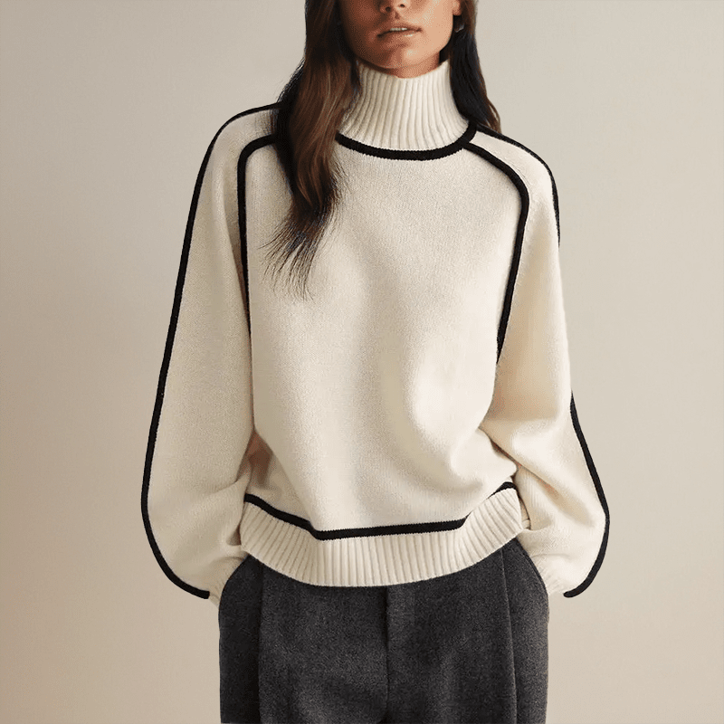 Emilie - Soft and stylish turtleneck for winter