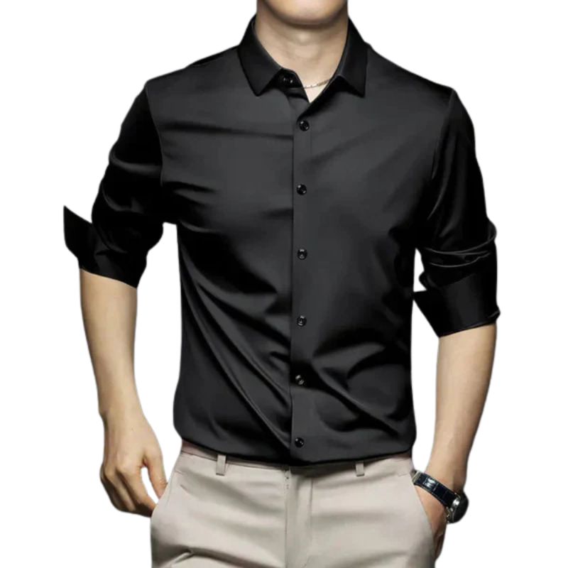 Classic wrinkle-free men's shirt