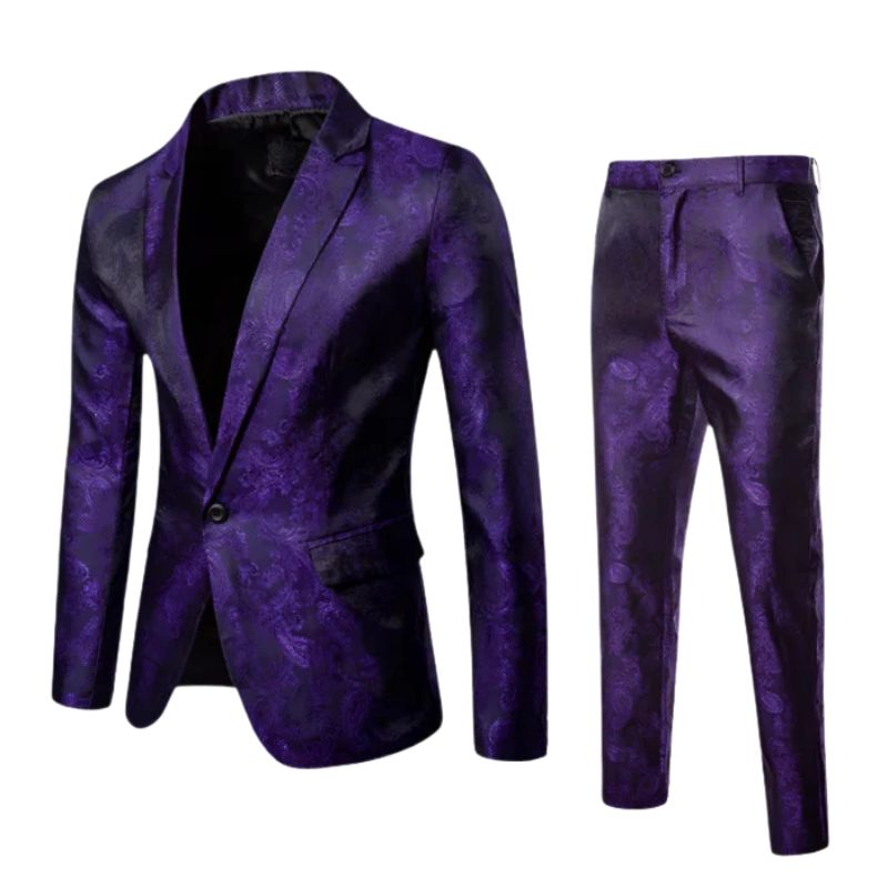 Colter - Stylish 2-piece men's floral print set