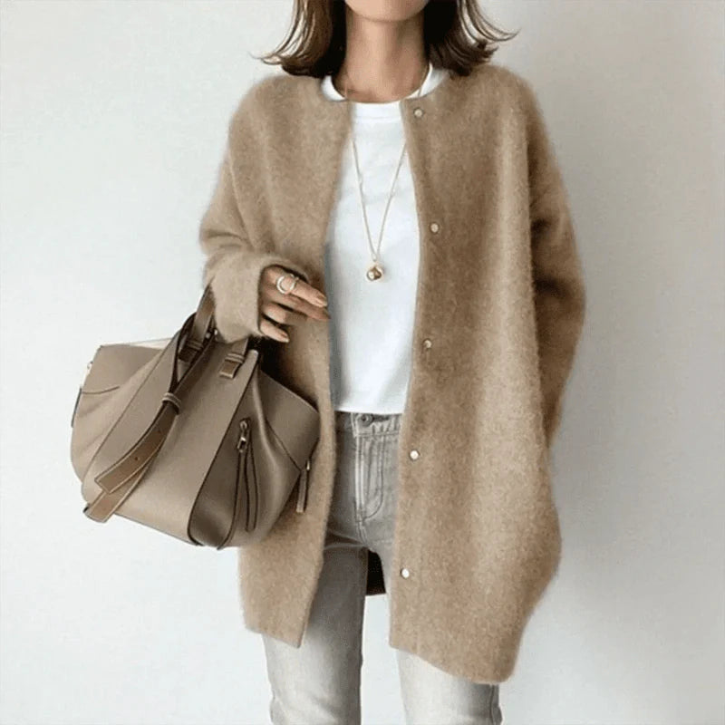 Ember - Elegant cashmere cardigan!